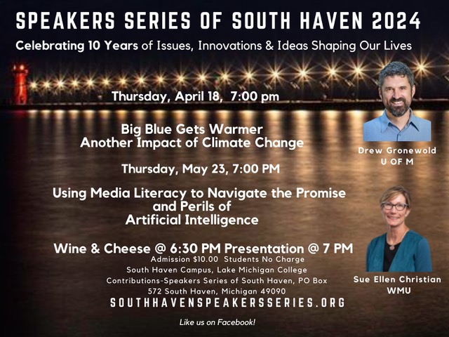 SPEAKERS SERIES OF SOUTH HAVEN