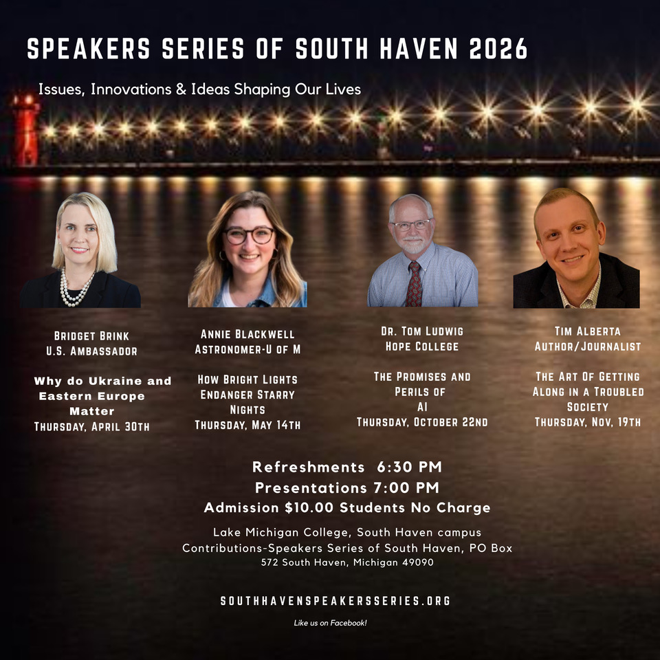 Speaker Series Speaker lineup